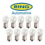 10 ampoules ba15s - 12v - 21w