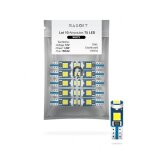 10 ampoule de rechange t5 canbus - 3 led qualit smd 3030 - voiture bateau tableau de bord compteur de ...