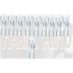 10 ampoules wedge 12v 1. 2w t5 w2x4. 6d