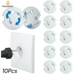 (10) cache prise b�b� fran�aiss�curit� domestique et pu�riculture pour protection prise courant �lectrique ...