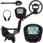10 dtecteur de mtaux tanche professionnel - 5 modes - cran lcd avec tige rglable pour adultes et ...