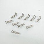 10 goupille daxe de plaquette de frein beta - r coud pour moto scooter 2 roues - mfpn : asot - 337 - ...
