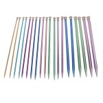 10 paires aiguilles  tricoter ensemble aiguilles  tricoter droites