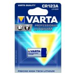 10 pices varta cr123a professional lithium 3v pile