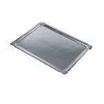 Plateaux - argent - 34x45 cm - lot de 10 - carton - r�sistant aux liquides