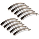 10 x sotech poigne de meuble dico finition en acier inox entraxe 96 mm
