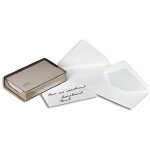 100 cartes de visite blanches 82 x 128 mm boite?