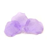 100 p�tales en tissu parme - hobi - d�coration de table ou composition florale
