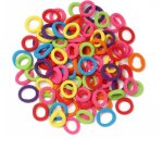 100 pi�ce bandes de caoutchouc �lastiques minuscules mini chouchousporte - queue de cheval pour b�b� ...