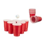 100x gobelet en plastique 473 ml contenance pour bires ftes soires anniversaire verre en plastique ...