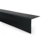 100cm corni�re de protection dangle adh�sive en pvc rigide noir 20 x 20 mm