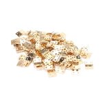 100pcs mini charni�re en m�tal r�tro petit accessoire en m�tal avec vis pour bo�te � bijoux bricolage ...