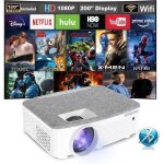 1080p / 25000l vidoprojecteur5d confocal + ai calibrerwifi 6 / 4k + 3d vidodouble bluetoothla :ios ...