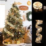 10m guirlandes lumineuses  ruban lumire blanc chaud guirlande nol  led n?ud en dentelle diy dcoration ...