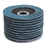 10pcs disques abrasifs 125mm 80 grain granulomtrie disque  lamelle ponage polissage meule outil meuleuse ...