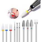 10pcs ponceuse pour ongles professionnel lime ongles lectrique bits pour aiguiser meuler toiletter tailler ...