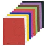 Chemise � lamelles - herlitz - easyorga - a4 - carton manille - jaune