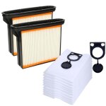 Kit aspirateur - sillar - 10 sacs et 2 filtres - bosch hitach metabo starmix mafell