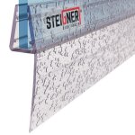 Steigner joint porte de douche 110 cm uk04 (1 pc. ) - joint vertical pour douche � acc�s dangle ou pentagonale ...