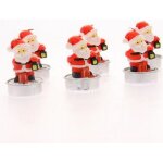 12 bougies chauffe plat pere noel