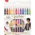 12 feutres de coloriage - harry potter - assortiment couleurs - maped