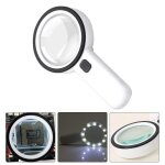 Loupe - non - cercle - 30x - 12 led - haute puissance - pour adultes