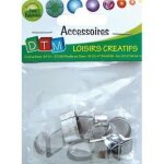 Emporte - pi�ces mini - staedtler - formes g�om�triques - m�tal - 12 pi�ces - 5 mm