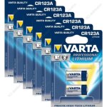 12 piles cr123a photo varta 3v lithium