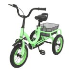 12 pouces tricycle vlo  trois roues pour enfant tricycle  une vitesse vlo claire vert