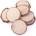 12 rondins de bois naturel beige ivoire cr�me �cru naturel taupe