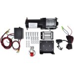 12 v treuil lectrique 1360 kg avec fil et plaque de montage 210230