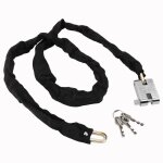 120cm cadenas antivol vlo moto chane antivol trottinette en acie cadenas pour portail clture avec ...