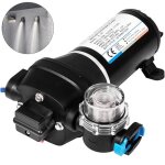 12v pompe  membrane  eau - vevor - fl - 40 haute pression auto - amorante 17l - min