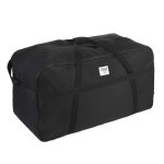 135l sac de voyage travelz - xl grand sac pliable 82cm - polyester - noir