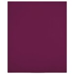 136252 vidaxl drap - housse jersey bordeaux 100x200 cm coton