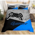 140x200cmjeux pour garons housse de couette jeux vido pour adolescents literie gaming pour enfants ...