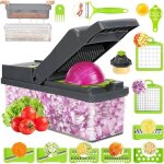 15 en 1 multifonction coupe légume avec hachoir à 8 lames lame en acier inoxydable séparateur filtre ... 15 en 1 multifonction coupe légume avec hachoir à 8 lames lame en acier inoxydable séparateur filtre ...