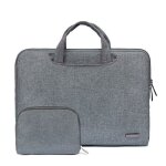 15. 6 pouce housse en toile pour tablette ordinateur portable laptop avec sac de rangement pour cordon ...
