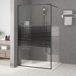 Vidaxl paroi de douche ecran cloison cabine de douche salle de bain intrieur rsistance aux eclaboussures ...