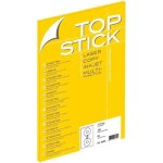 �tiquettes cd / dvd - topstick - 160 �tiquettes - diam�tre 117 mm - blanc - compatible jet dencre et ...