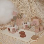 17pcs service � th� jouet en bois pour enfantstea party jeux de r�le pour enfants filles gar�ons 3 4 ...