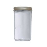 Le parfait 1978007 lot de 6 terrines en verre - 1kg - d 110 familia - transparent