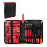 19pcs outil dmontage outils pour garnitures panneaux auto trim removal tool kit diy car repair moulage ...