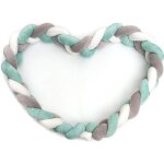 1pcs tour de lit coussin serpent coussin tressé pare - chocs velours protection bébé sécurité (blanc ... 1pcs tour de lit coussin serpent coussin tressé pare - chocs velours protection bébé sécurité (blanc ...