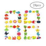 1set (24pcs) beautiful animaux frigo magnets nouveaut rfrigrateur aimants ducatif kid jouets bois ...