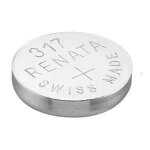 1x renata pile de montre 0% mercure oxyde d?argent 317 (sr516sw)