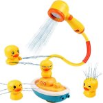 2 en 1 jouet de bain bb jouet spray canard lectrique jeux baignoire bb interactif cadeau nol jouet ...