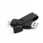 Cl usb 2 en 1 - otg - 32 go - usb 3. 0 - compatible pc / mac - vitesse de lecture 8 mb / s
