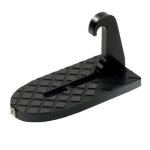 2 en 1 repose - pieds pliants dchelle de marche pour vhicule de voiture avec marteau de scurit noir ...