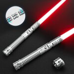 Lightsaber 2er 2 en 1 sabre laser rgb 11 couleurs usb rechargeable pour halloween nol cosplay pe manche ...